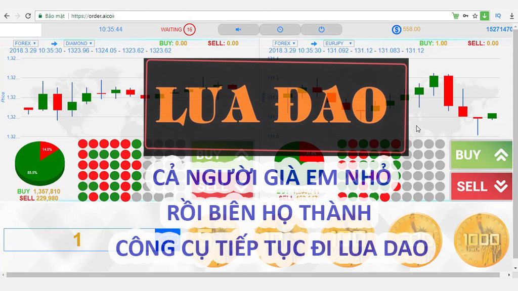 Mt6 lua dao cả cụ già em nhỏ rồi biến họ thành công cụ scam những nạn nhân khác